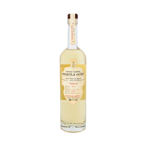 Tequila Ocho Añejo Single Barrel 750ml.