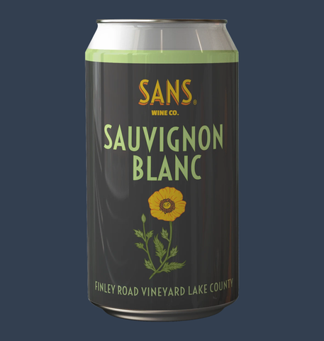 Sans Sauvignon Blanc Lake County California Lata 375ml.