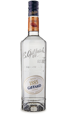 Licor Giffard Crema de Cacao Blanca 700ml.