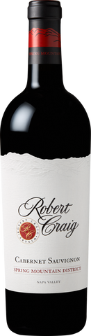 Robert Craig, Spring Mountain Cabernet Sauvignon, Napa Valley